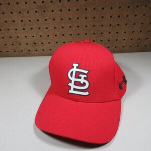 Under Armour mens St Louis Cardinals MLB baseball strapback hat OS EUC